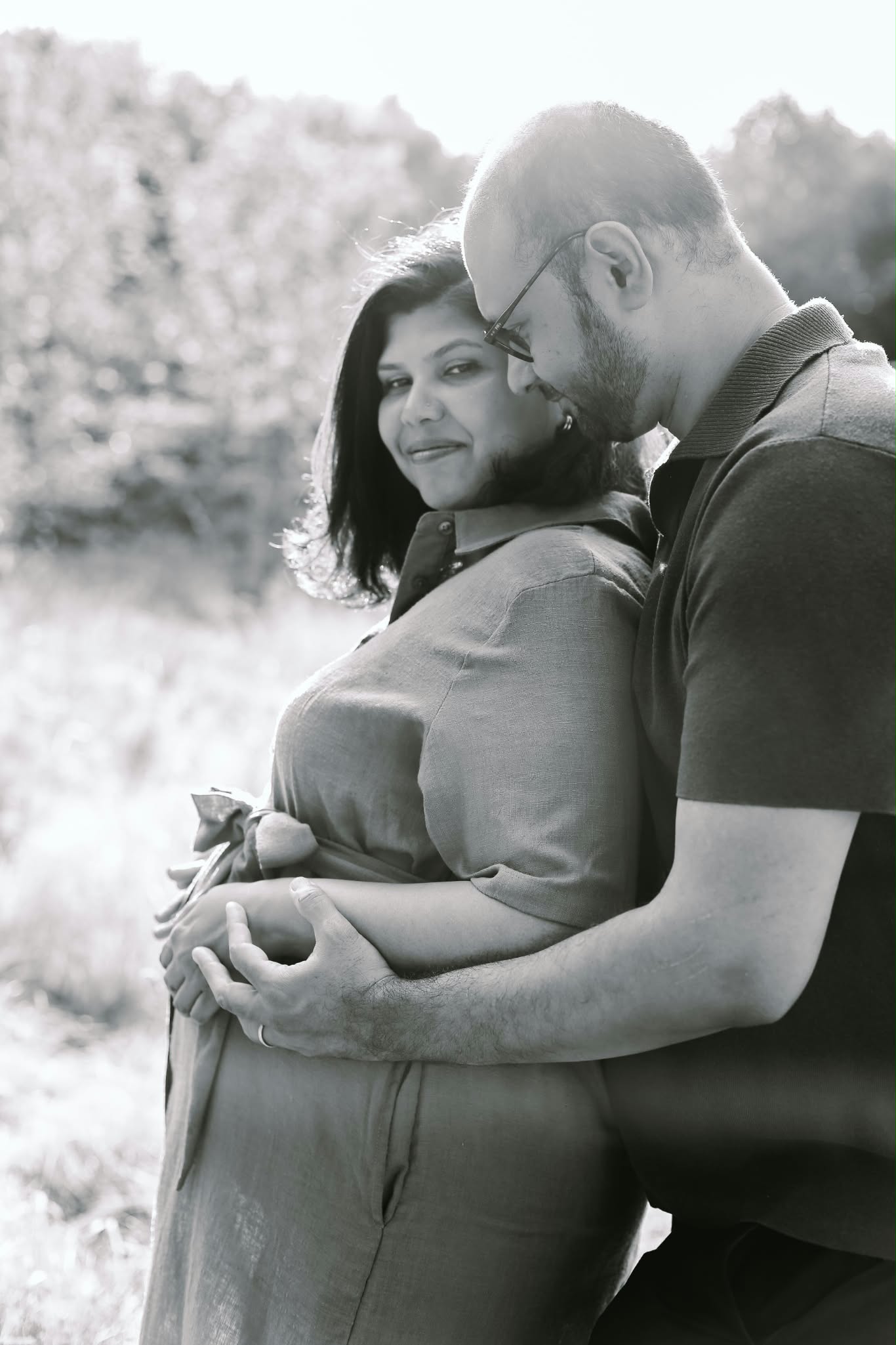 The expectant parents
